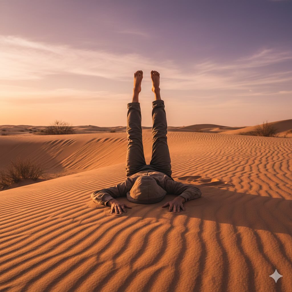 Bloss nicht den Kopf in den Dings dingsen